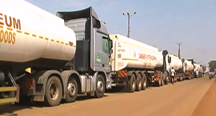 400 fuel trucks cleared by URA at Malaba boarder.