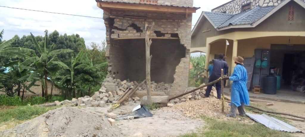 Illegal structures in Bushenyi-Ishaka Municipality demolished