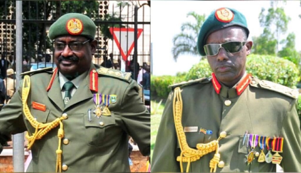 Gen. Sejusa, Gen. Tumwine among the UPDF officers set to retire
