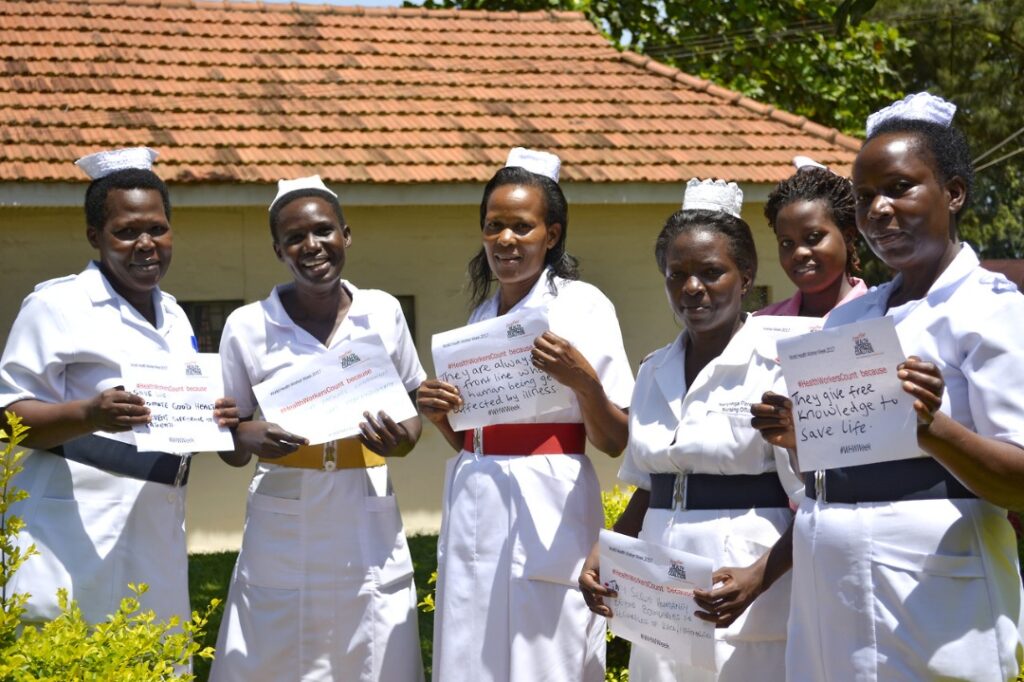 Nurses, Midwives across Uganda strike over low pay