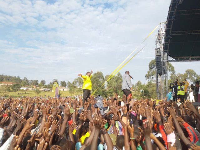 Kimosho Rallies Kazo for Museveni,Vows Continued Development